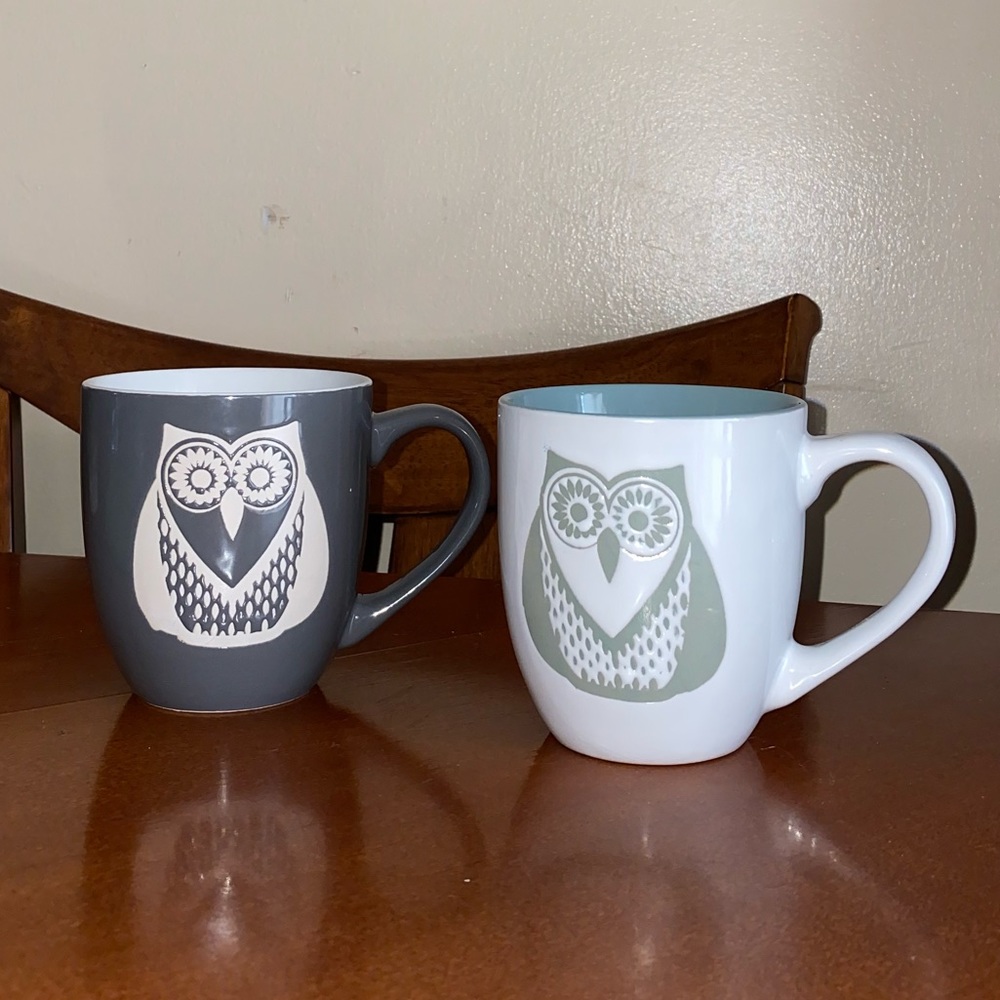 OWL TEA CUP SET